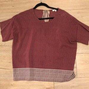 Madewell silk blouse